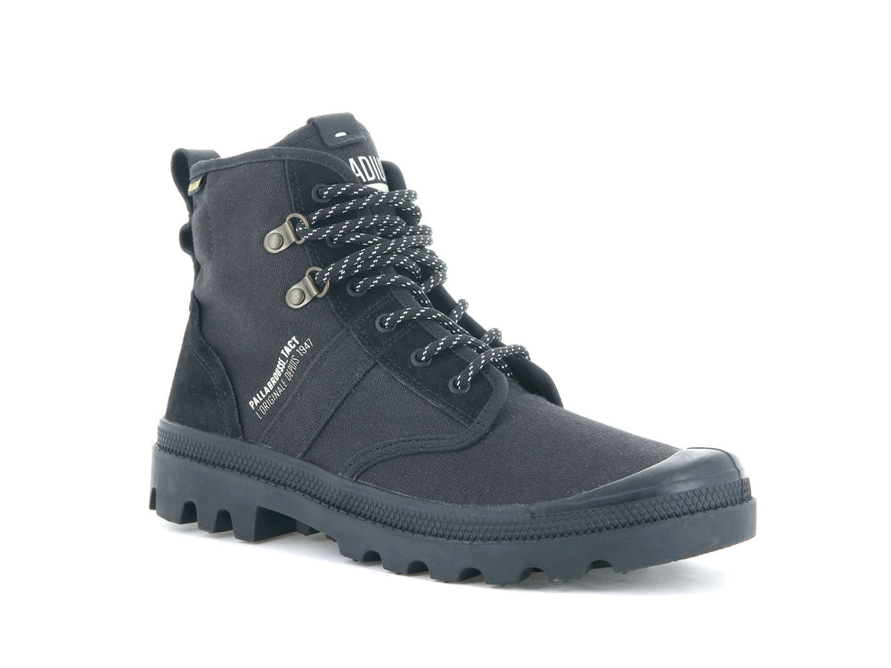 Botas Palladium PALLABROUSSE TACTICAL Hombre Negras | Costa Rica-27691